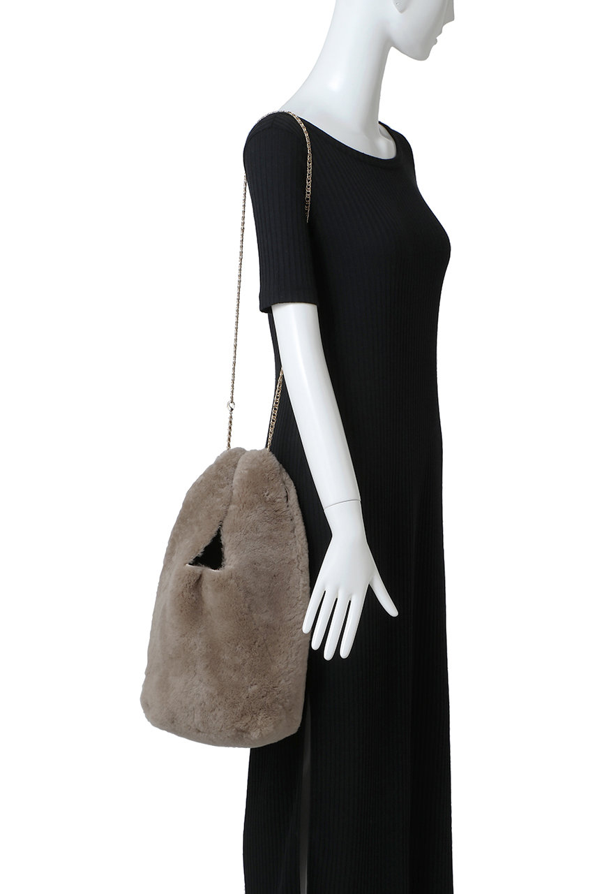 Whim Gazette(ウィム ガゼット)｜メリノムートンチェーンバッグ