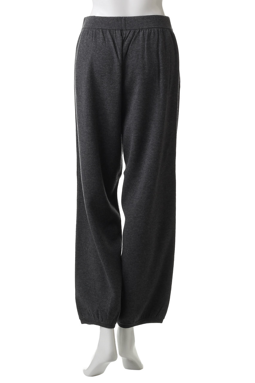 Whim Gazette(ウィム ガゼット)｜【GEMINI】ニットパンツ/グレー の