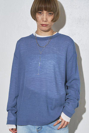 ウィム ガゼット/Whim Gazetteの【GEMINI】クルーネックプルオーバー(110100/110103)