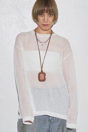 ウィム ガゼット/Whim Gazetteの【GEMINI】クルーネックプルオーバー(110100/110103)