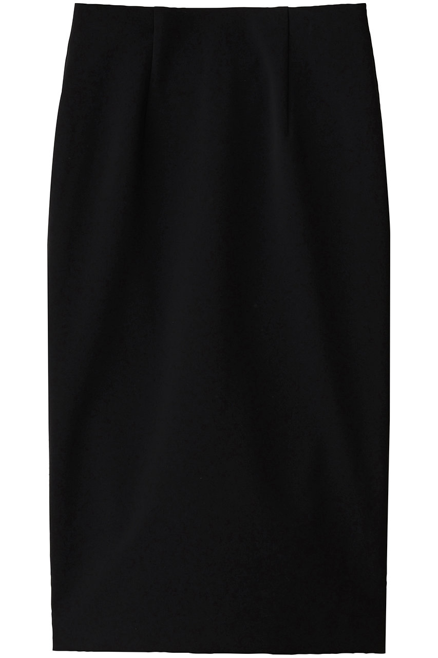 ウィム ガゼット/Whim Gazetteのダブルクロスタイトスカート(ブラック/WGZ1052101A0006)