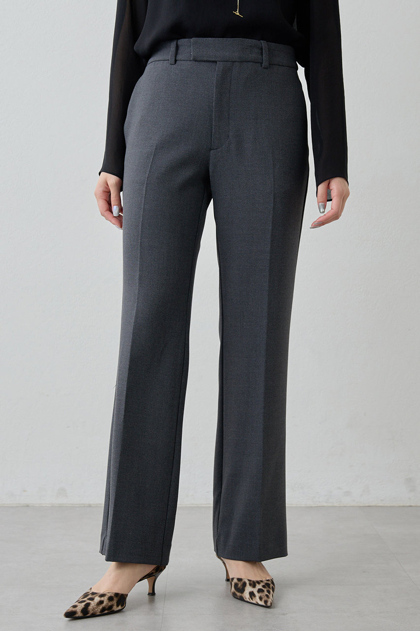 Whim Gazette 【Drawing Numbers】ストレッチオックスセミフレアパンツ (チャコールグレー, 36) ウィム ガゼット ELLE SHOP Whim Gazette 【Drawing Numbers】ストレッチオックスセミフレアパンツ (チャコールグレー, 36) ウィム ガゼット ELLE SHOP