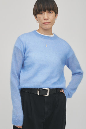 ウィム ガゼット/Whim Gazetteの【GEMINI】モヘヤプルオーバー(110300/110301)