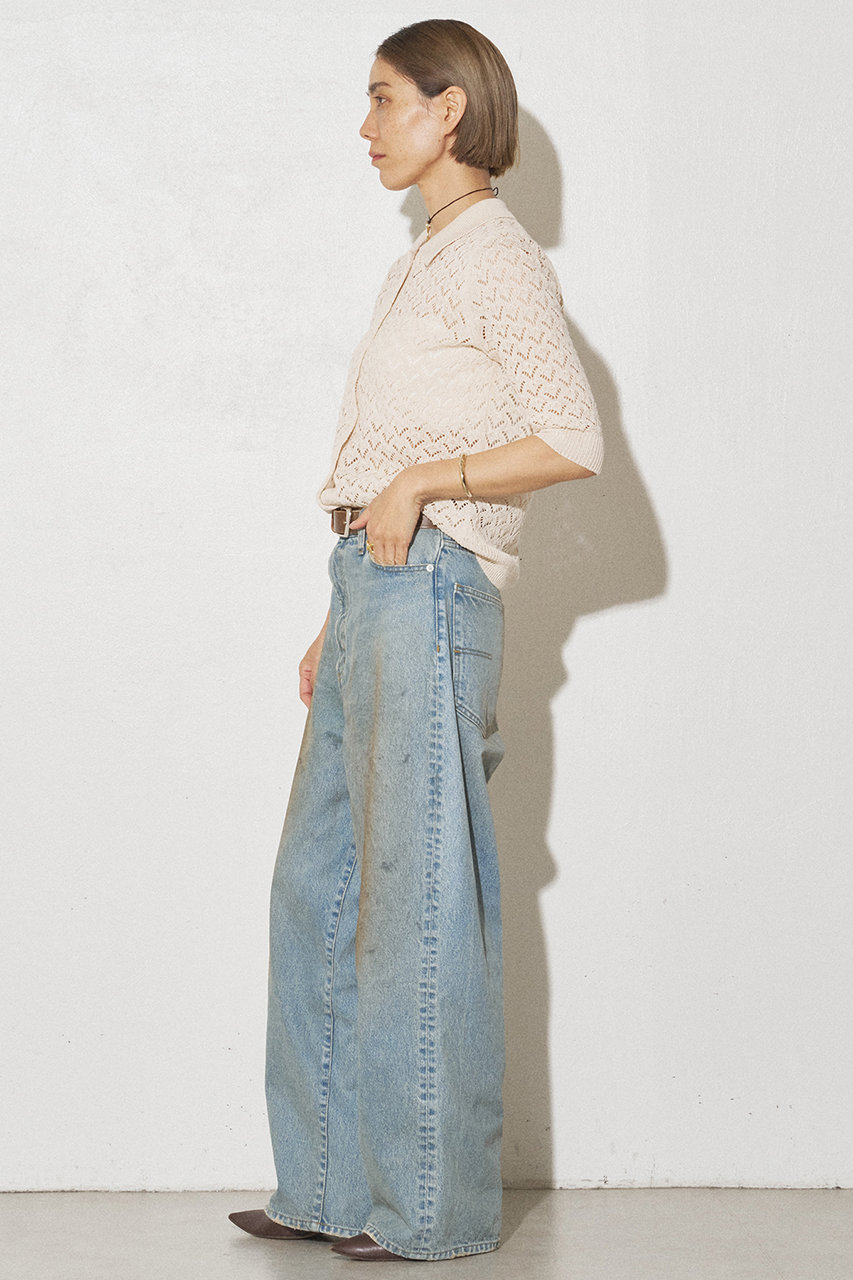 Whim Gazette【GEMINI】DENIMパンツ　36 Whim Gazette(ウィム ガゼット)の【GEMINI】デニムワイドパンツ