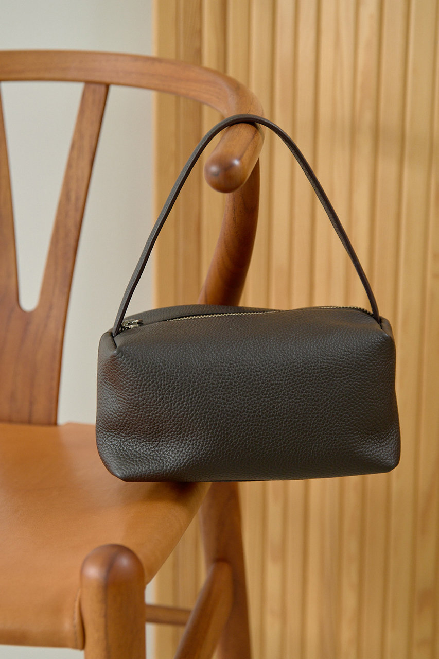 Whim Gazette 【Hoaw.×Sampoコラボアイテム】 ワンハンドルスクエアBAG (ダークブラウン, F) ウィム ガゼット ELLE SHOP Whim Gazette 【Hoaw.×Sampoコラボアイテム】 ワンハンドルスクエアBAG (ダークブラウン, F) ウィム ガゼット ELLE SHOP