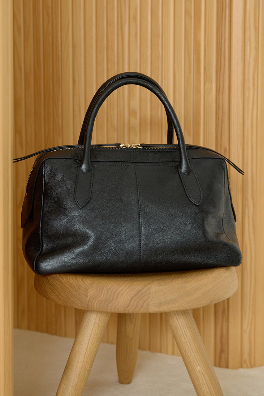 Whim Gazette 【Hoaw.】ボウリングバッグ (ブラック, F) ウィム ガゼット ELLE SHOP Whim Gazette 【Hoaw.】ボウリングバッグ (ブラック, F) ウィム ガゼット ELLE SHOP