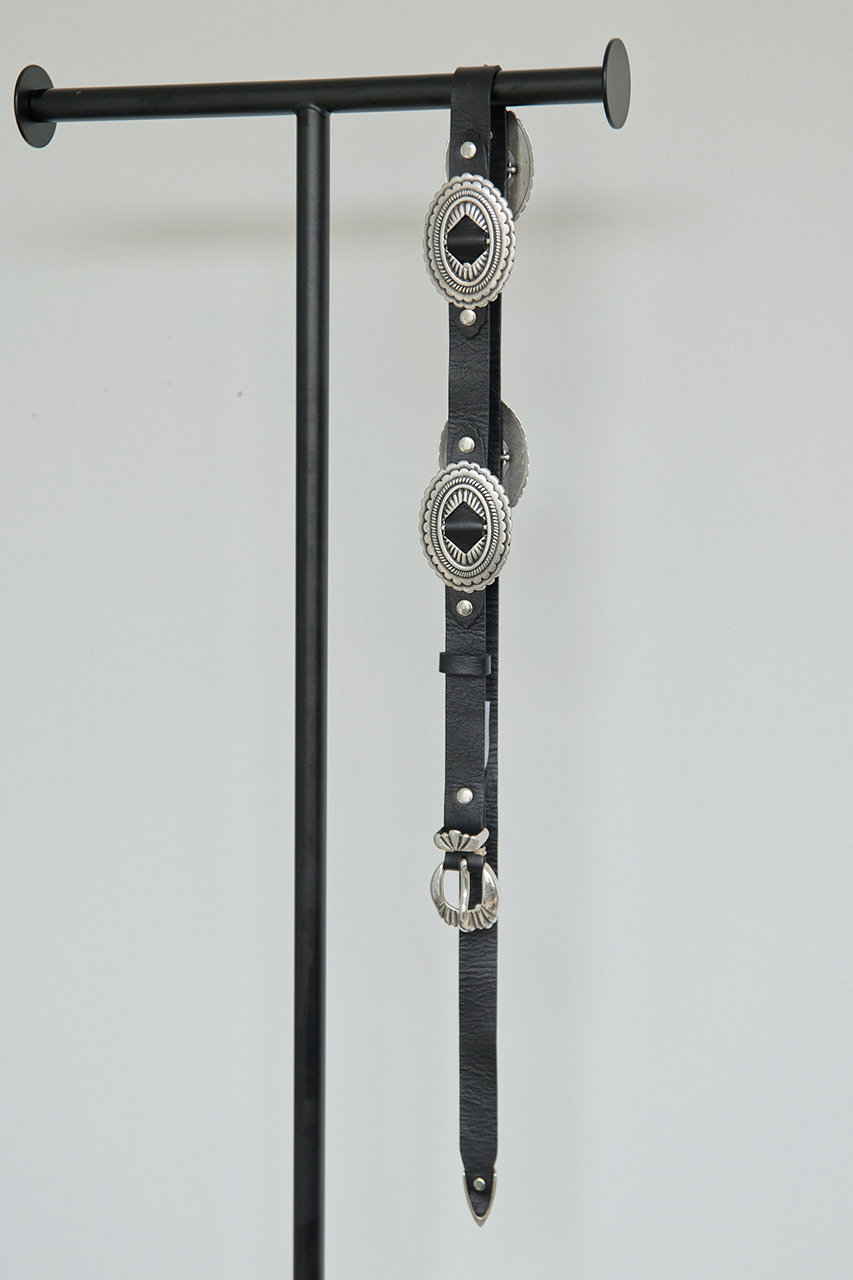 Whim Gazette(ウィム ガゼット)｜【Hoaw.】コンチョベルト/ブラック の