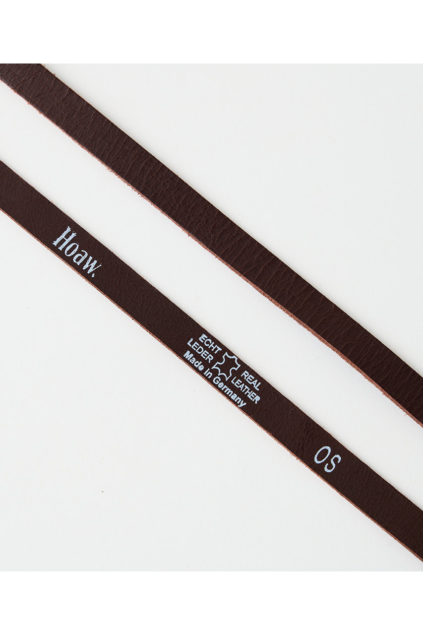 Whim Gazette(ウィム ガゼット)｜【Hoaw.】バックルナローベルト