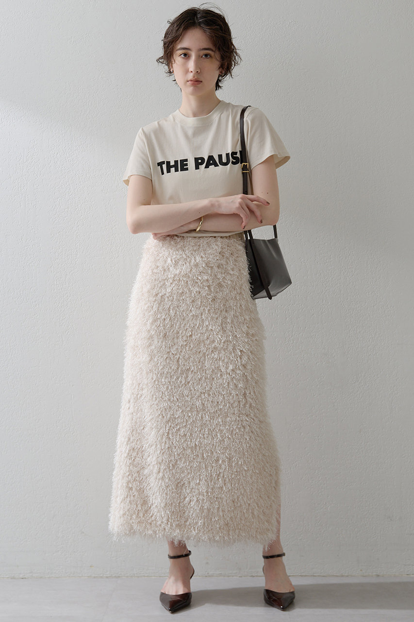 Whim Gazette 【THE PAUSE】ボリュームフリンジスカート (アイボリー, F) ウィム ガゼット ELLE SHOP Whim Gazette 【THE PAUSE】ボリュームフリンジスカート (アイボリー, F) ウィム ガゼット ELLE SHOP