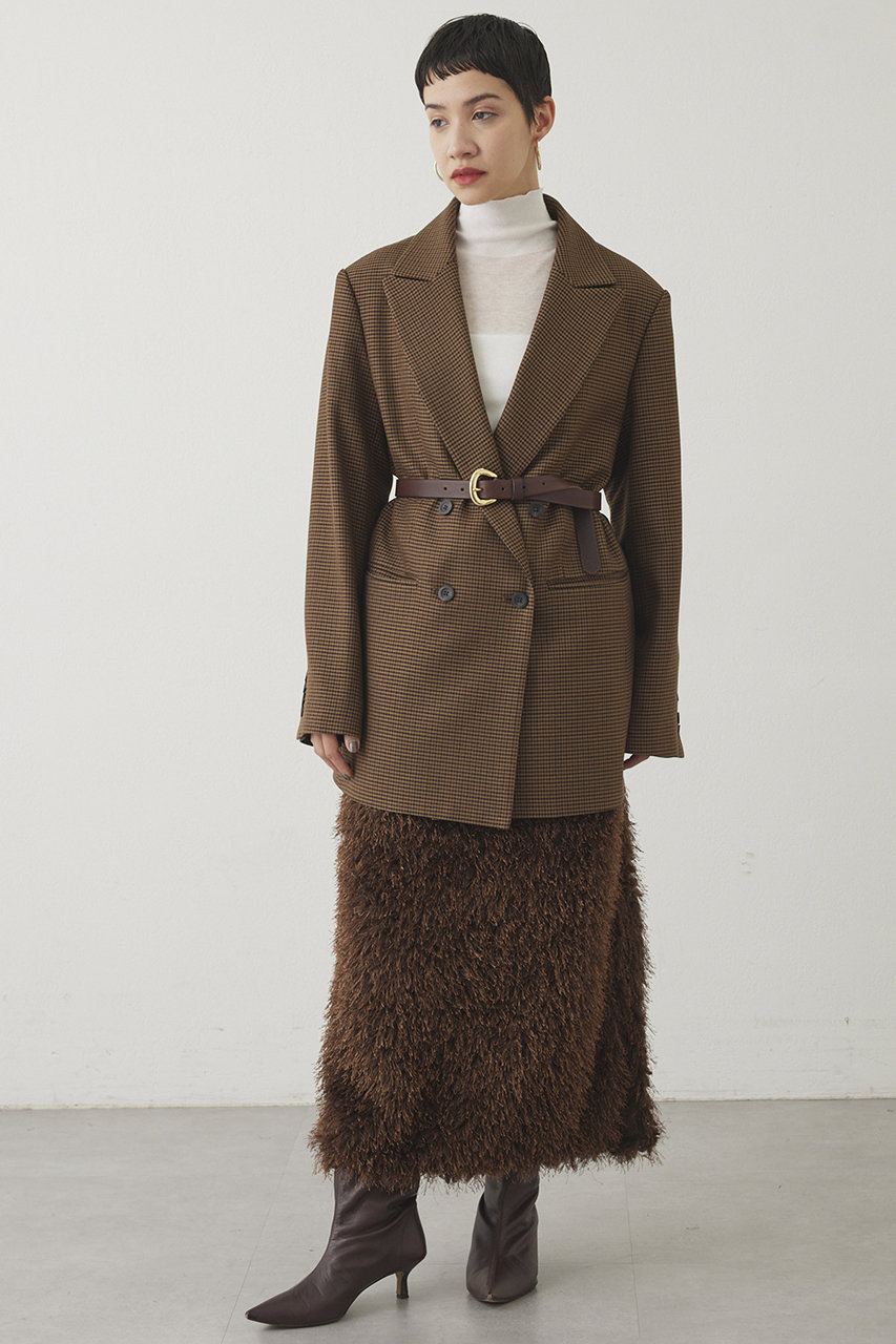 Whim Gazette 【THE PAUSE】ボリュームフリンジスカート (ブラウン, F) ウィム ガゼット ELLE SHOP Whim Gazette 【THE PAUSE】ボリュームフリンジスカート (ブラウン, F) ウィム ガゼット ELLE SHOP