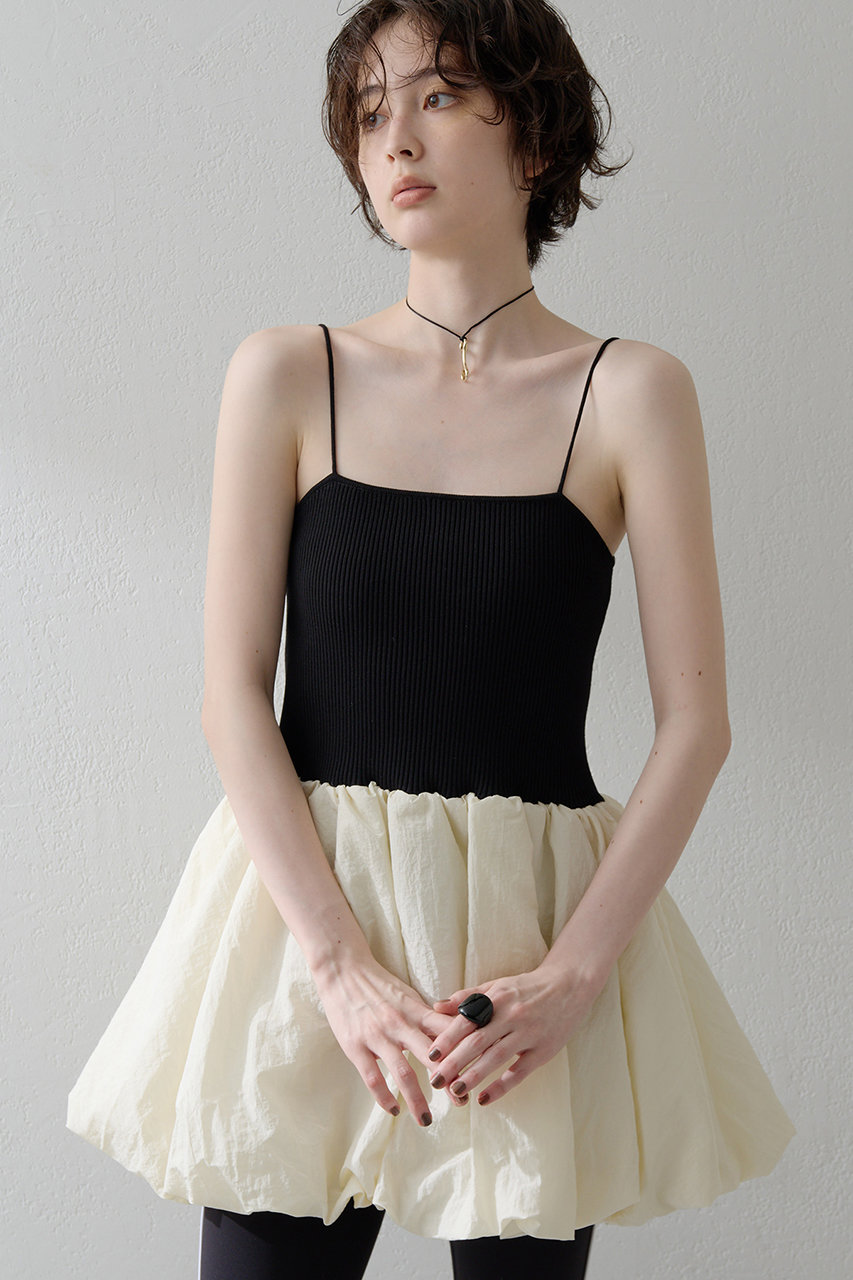 Whim Gazette 【THE PAUSE】バルーンニットキャミ (アイボリー, F) ウィム ガゼット ELLE SHOP Whim Gazette 【THE PAUSE】バルーンニットキャミ (アイボリー, F) ウィム ガゼット ELLE SHOP