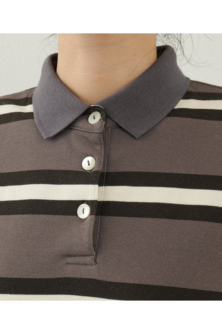 Whim Gazette(ウィム ガゼット)｜【THE PAUSE】ボーダーBIGポロシャツ