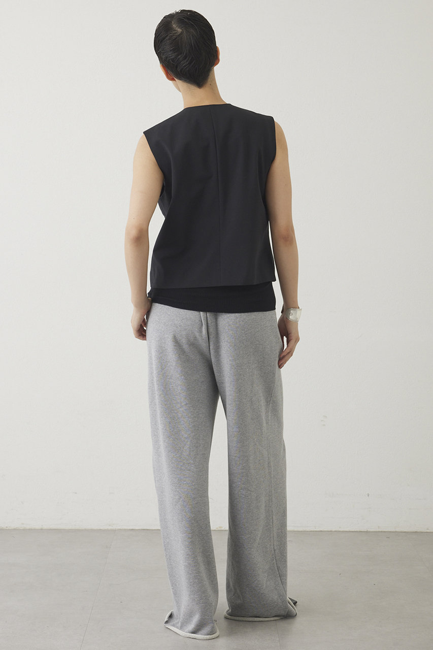 the pause ベスト　ジレ　whim gazette サファリテーラージレ Whim Gazette(ウィム ガゼット)の【THE PAUSE】サファリテーラージレ