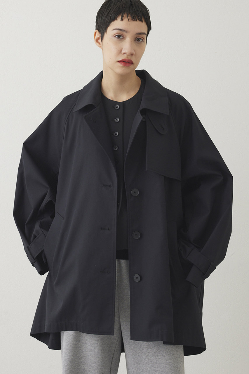 Whim Gazette 【THE PAUSE】ショートバルマカンコート (ブラック, F) ウィム ガゼット ELLE SHOP Whim Gazette 【THE PAUSE】ショートバルマカンコート (ブラック, F) ウィム ガゼット ELLE SHOP