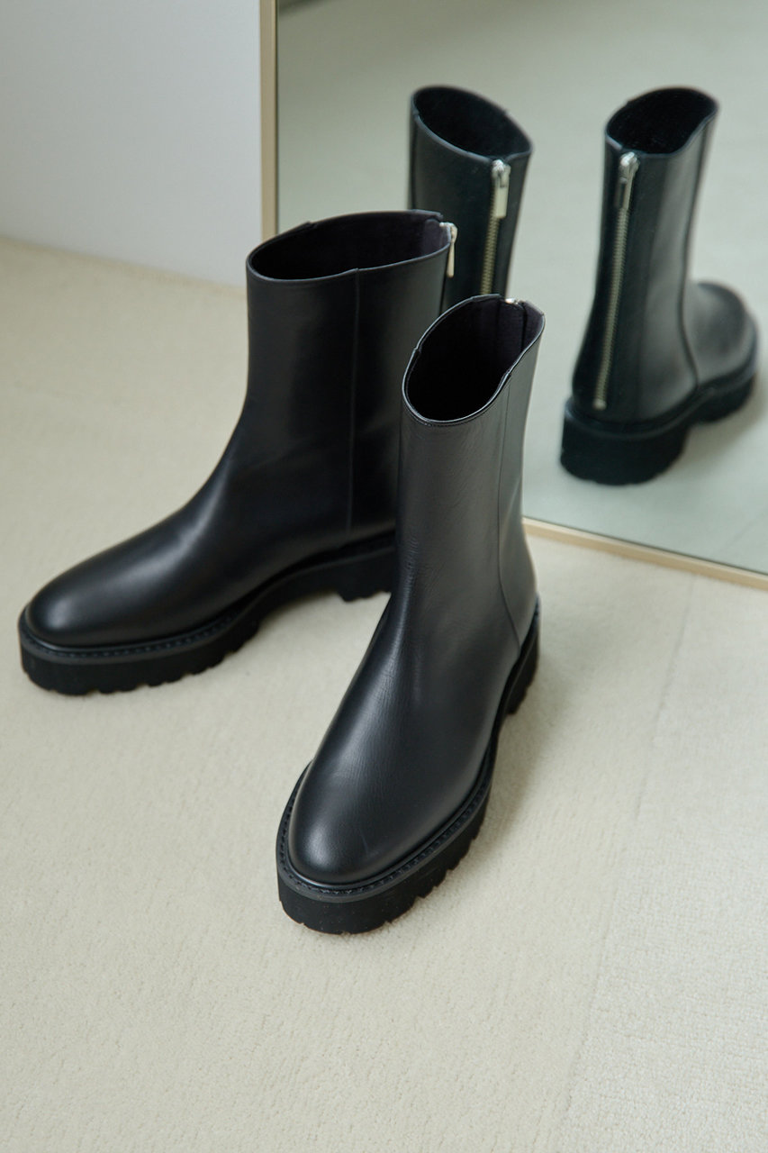 Whim Gazette(ウィム ガゼット)｜【Hoaw.】バックZIPショートブーツ