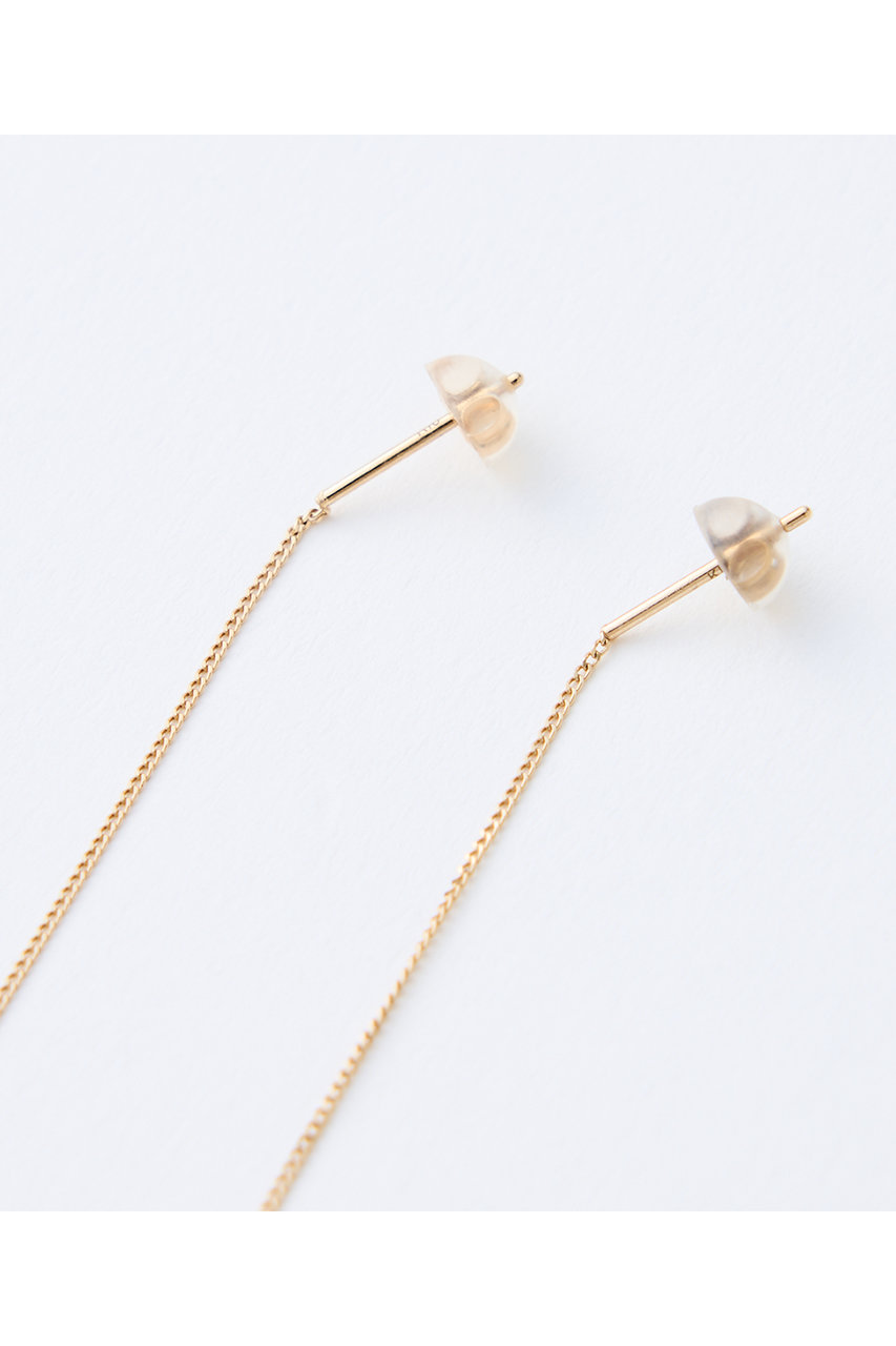 Whim Gazette(ウィム ガゼット)｜【Hoaw.】10K Lineピアス/ゴールド の