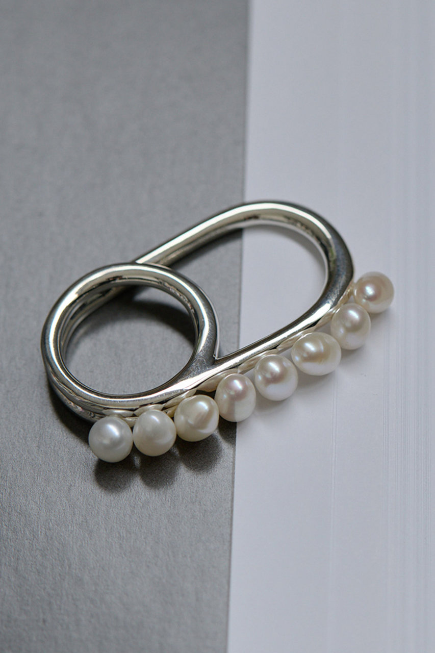 Whim Gazette(ウィム ガゼット)｜【Hoaw.】パールダブルリング