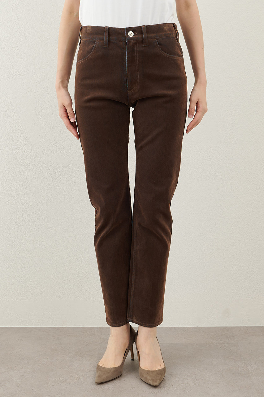 Whim Gazette(ウィム ガゼット)｜デニムフロッキースキニーパンツ