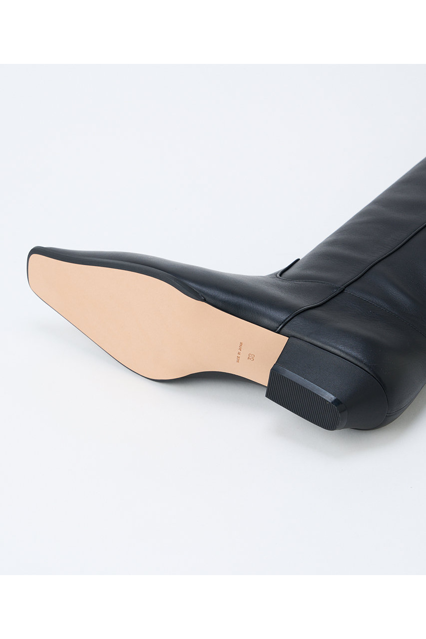 Whim Gazette(ウィム ガゼット)｜【Hoaw.】ニーハイブーツ/ブラック の