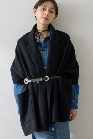 お値下げ　美品　Whim Gazette ウィムガゼット　ビッグウールストール お値下げ 美品 Whim Gazette ウィムガゼット ビッグウールストール