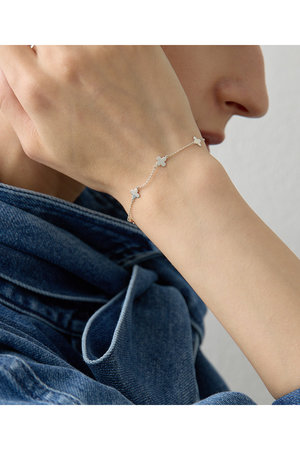 ウィム ガゼット/Whim Gazetteの【Hoaw.】Flower Chain ブレスレット(150300/150302)