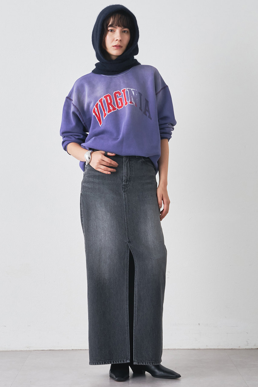 Whim Gazette(ウィム ガゼット) デニムスリットスカート デニム