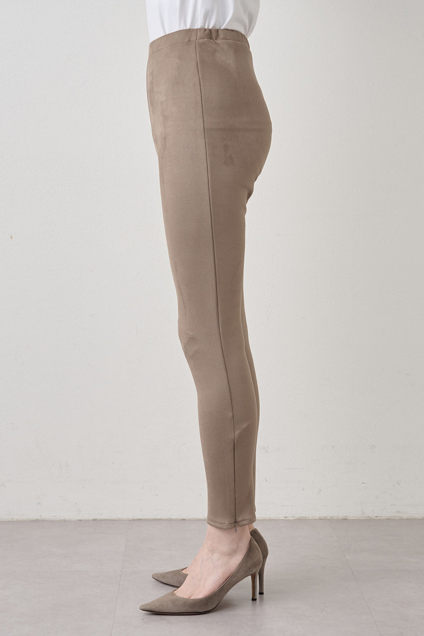 [新品タグ付き］Whim Gazette レギンンスZIPパンツ モカ レギンスZIPパンツ | Whim Gazette(ウィム ガゼット)レディース