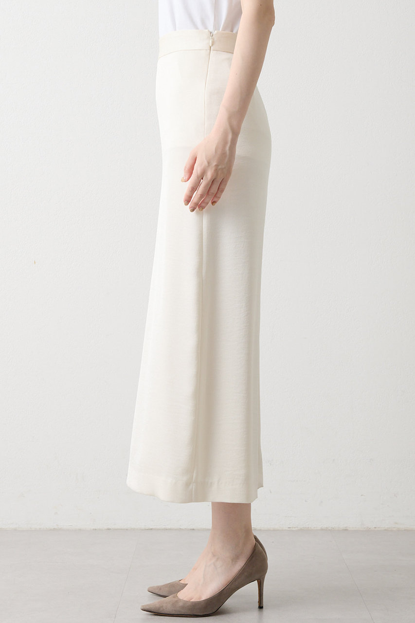 Whim Gazette(ウィム ガゼット)｜【THE PAUSE】サテンIラインスカート