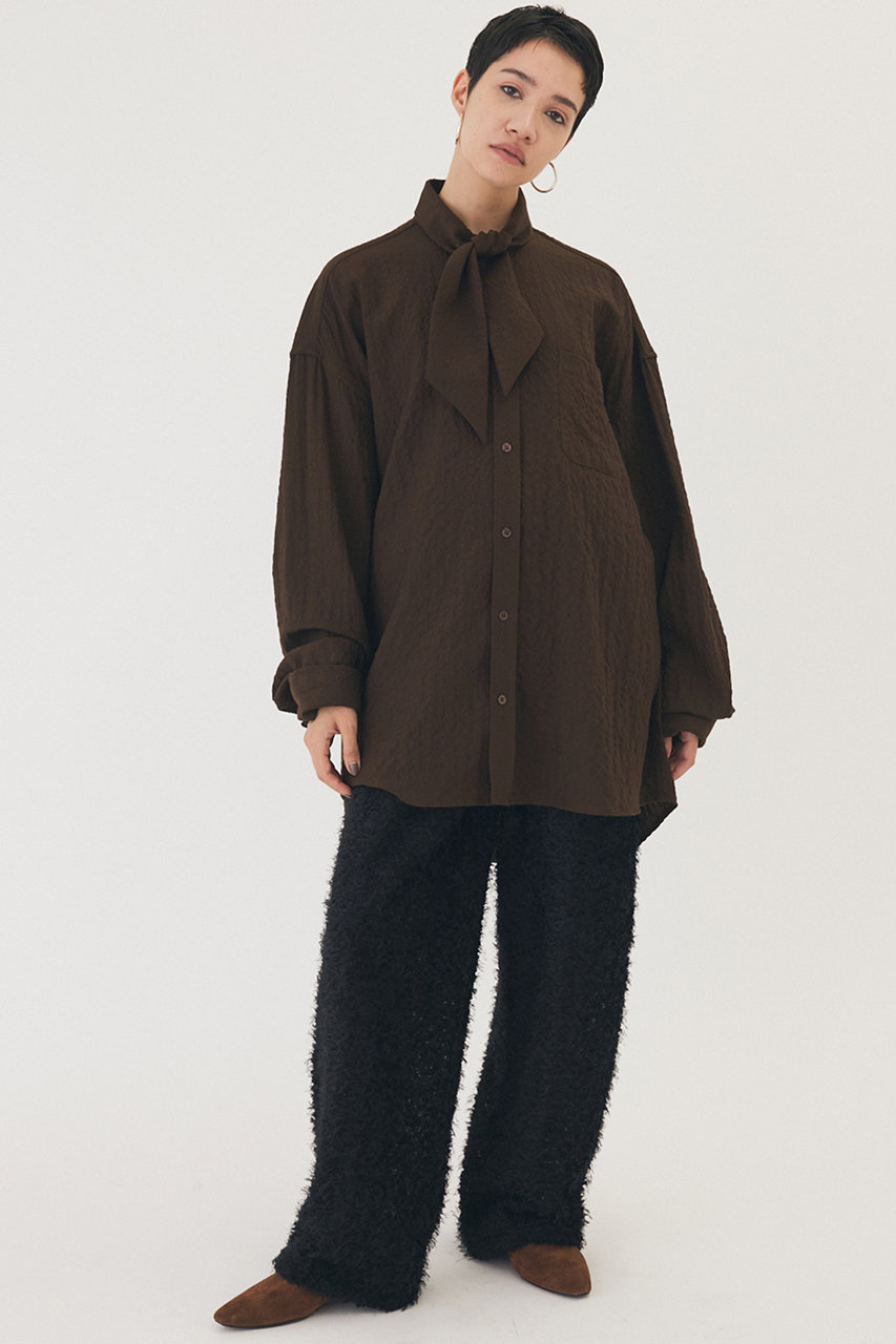 Whim Gazette 【THE PAUSE】フェザーチュールパンツ (ブラック, F) ウィム ガゼット ELLE SHOP Whim Gazette 【THE PAUSE】フェザーチュールパンツ (ブラック, F) ウィム ガゼット ELLE SHOP