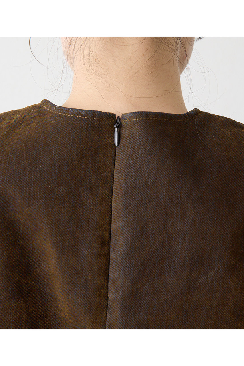 Whim Gazette(ウィム ガゼット)｜【THE PAUSE】フロッキーデニムミニ