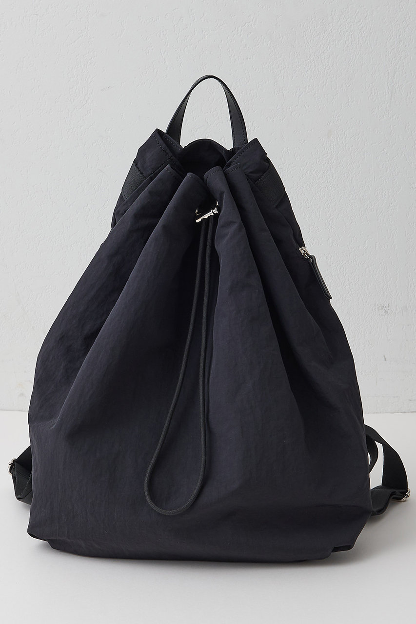 Whim Gazette 【THE PAUSE】ドロストバックパック (ブラック, F) ウィム ガゼット ELLE SHOP Whim Gazette 【THE PAUSE】ドロストバックパック (ブラック, F) ウィム ガゼット ELLE SHOP