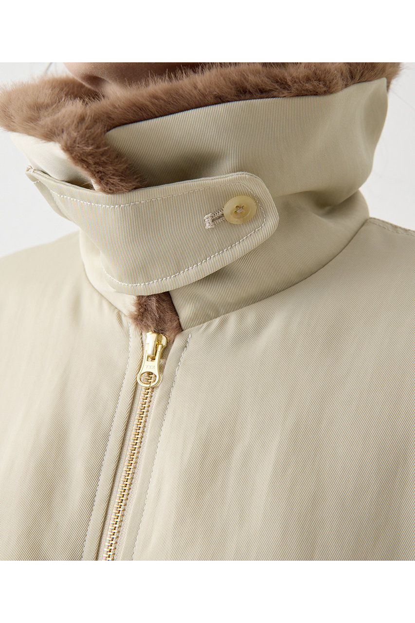 Whim Gazette(ウィム ガゼット)｜【THE PAUSE】ファーカラーMA-1