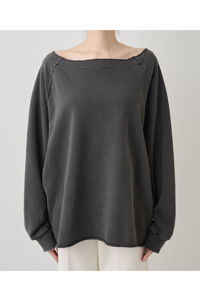 Whim Gazette(ウィム ガゼット)｜【予約販売】オフショル裏毛プル