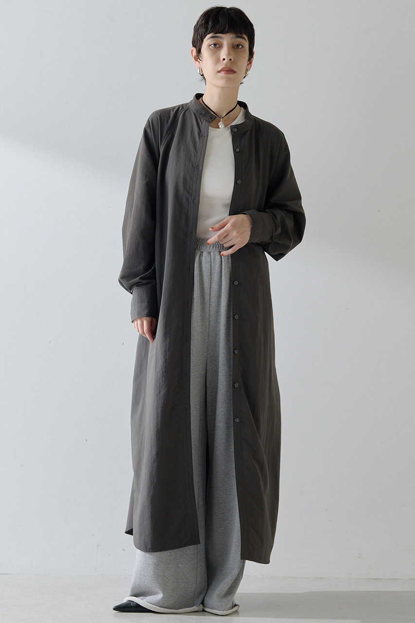 極美品　23AW　定価9.9万　ウィムガゼット　ストール付リバーコート Whim Gazette（ウィムガゼット）の「ストール付リバーコート