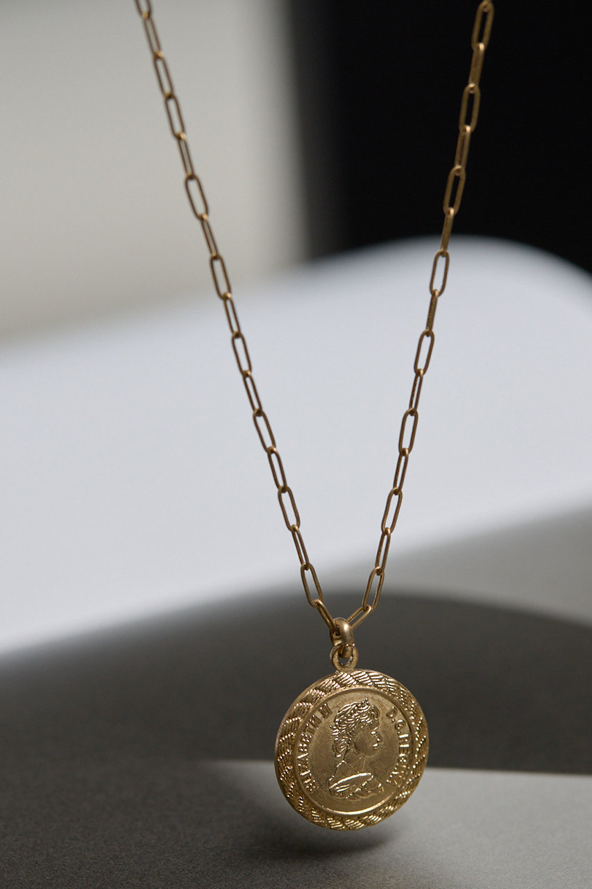 Whim Gazette 【THE PAUSE】コインネックレス (ゴールド, F) ウィム ガゼット ELLE SHOP Whim Gazette 【THE PAUSE】コインネックレス (ゴールド, F) ウィム ガゼット ELLE SHOP