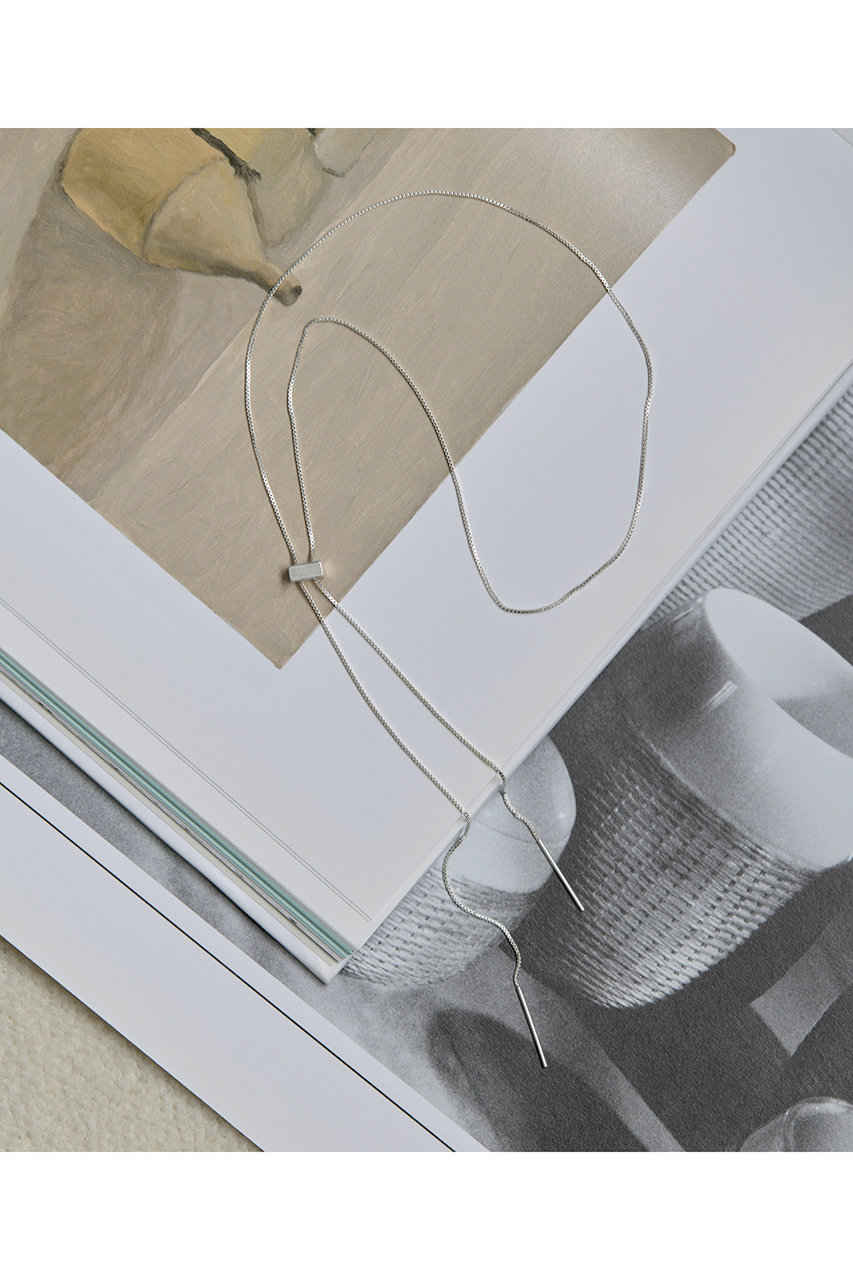 【THE PAUSE】スライダータイネックレス