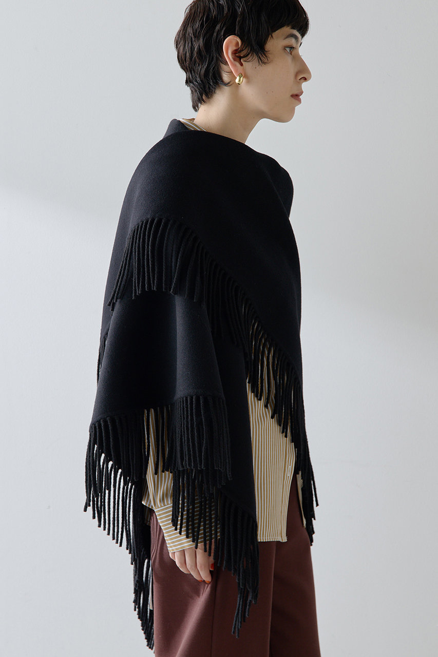 Whim Gazette(ウィム ガゼット)｜【Christian AKS】Wool Fringe Stole