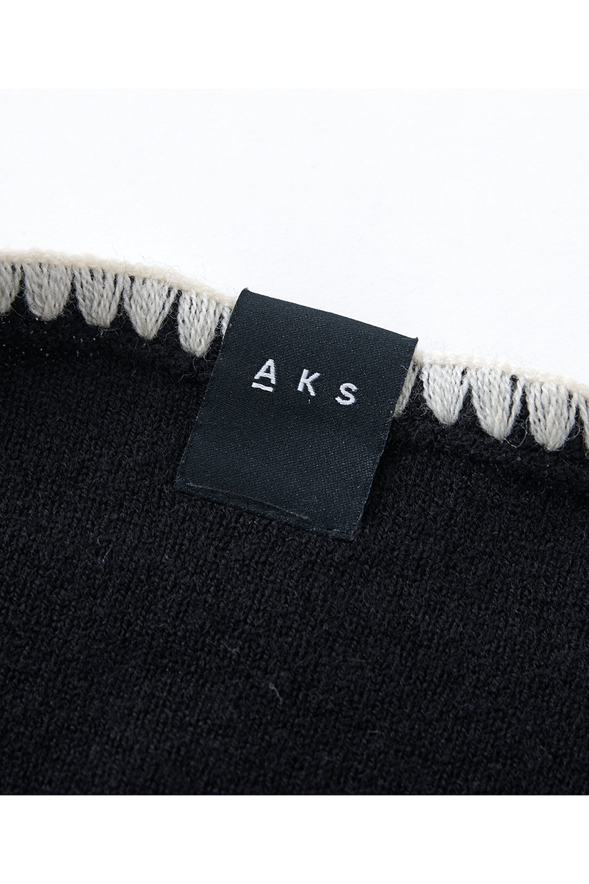 Whim Gazette(ウィム ガゼット)｜【Christian AKS】Wool Stitch Stole