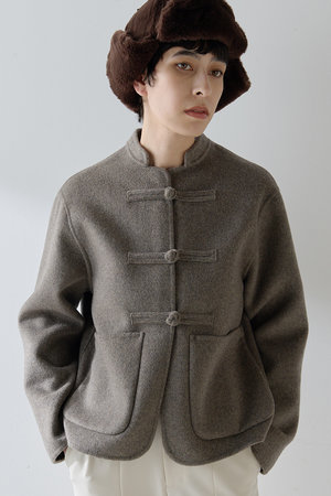 ウィム ガゼット/Whim Gazetteの【Christian AKS】Wool China Jacket(110800/110801)