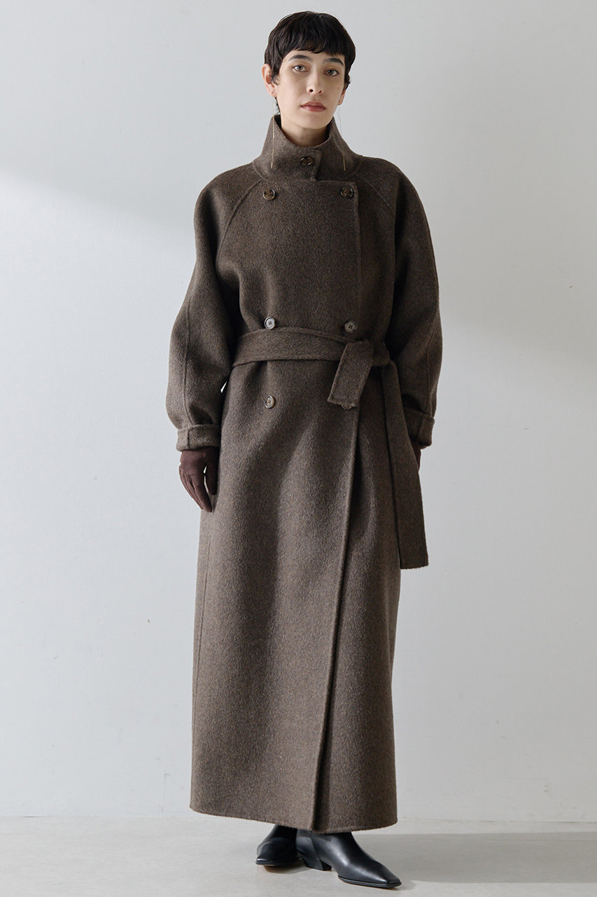 Whim Gazette(ウィム ガゼット)｜【Christian AKS】Wool Double Coat