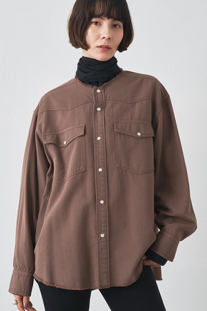 Whim Gazette ウィム ガゼットシャツ定価¥23,000 ウィムガゼット Whim Gazette リップシャツ （offwhite