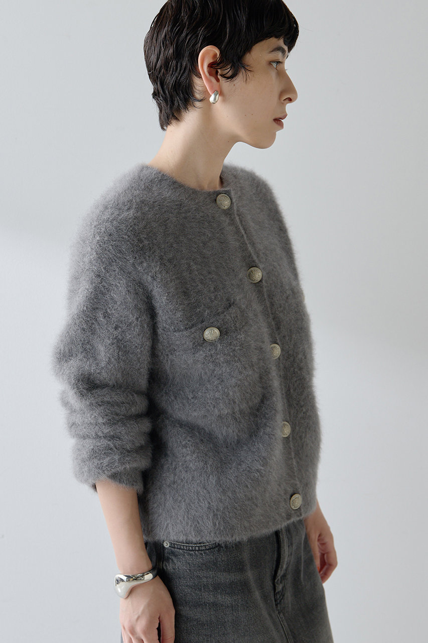 Whim Gazette(ウィム ガゼット)｜【予約販売】ファーボタンジャケット