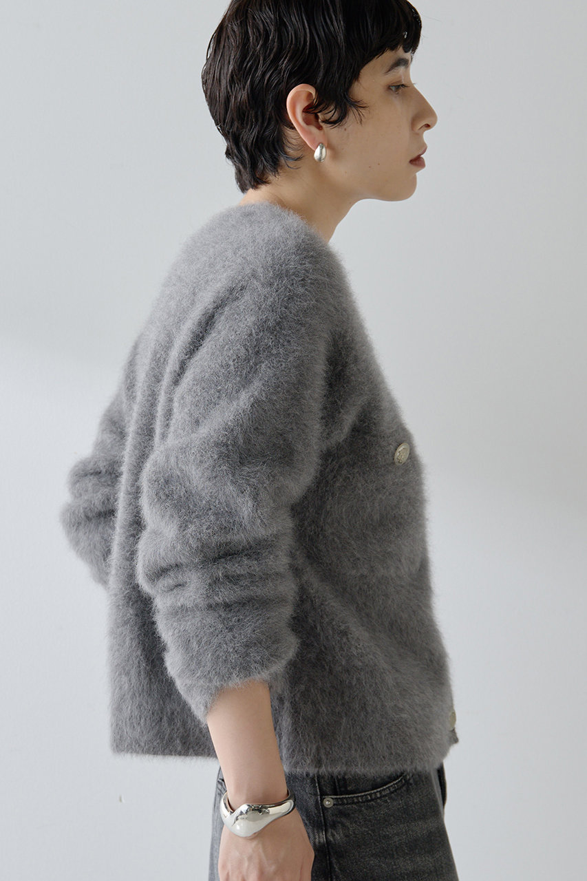Whim Gazette(ウィム ガゼット)｜【予約販売】ファーボタンジャケット