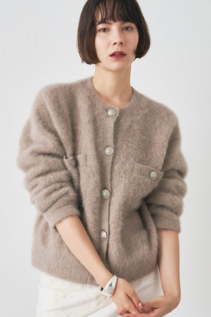 新品 定価41800円 ウィムガゼット 24ss 春夏 ストライプ ベスト 紺 Whim Gazette｜ウィム ガゼットの通販｜ELLE SHOP (エル・ショップ)