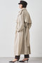 ロングトレンチコート ウィム ガゼット/Whim Gazette