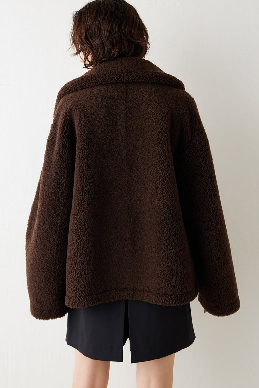 Whim Gazette(ウィム ガゼット)｜【GEMINI】ムートンブルゾンコート