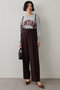 ハイウエストサスペンダーパンツ ウィム ガゼット/Whim Gazette