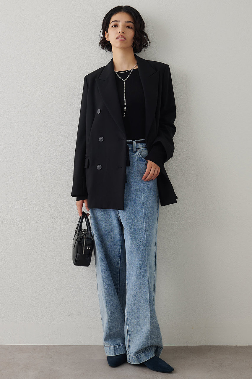 Whim Gazette ウィムガゼット ジャケット オーバーサイズ テーラード Whim Gazette（ウィムガゼット）の「BOXEYジャケット（テーラード