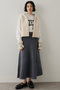 ニットフレアスカート ウィム ガゼット/Whim Gazette