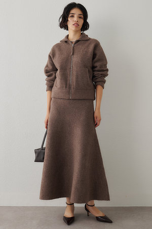 ウィム ガゼット/Whim Gazetteのニットフレアスカート(110700/110703)